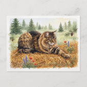 Nari van het bos uitnodiging briefkaart (Voorkant)