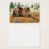 Nari van het bos visitekaartje (Voorkant /achterkant)