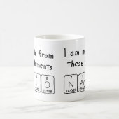 Nario periodieke lijstnaam mok (Center)