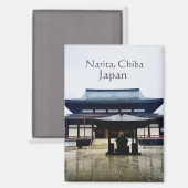 Narita, Chiba Japan Magneet (Voorkant / Achterkant)
