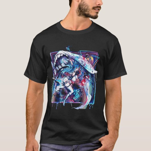 Narja Chaos Zero Nightmare 5 Star Controller Pelti T-shirt (Voorkant)