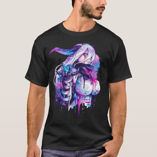 Narja Entiteit Code NA-02 Replica Chaos Zero Nacht T-shirt (Voorkant)