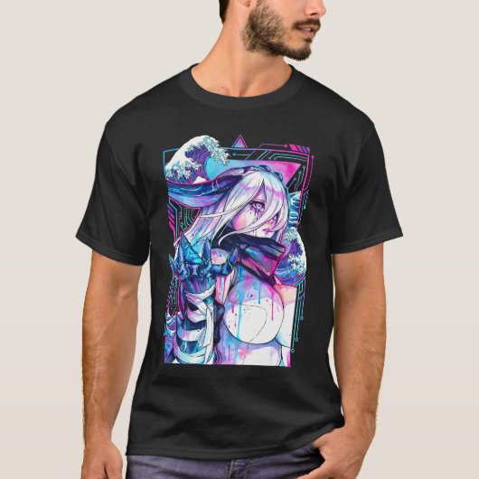 Narja Verdediging Gebaseerde Buffer Chaos Zero Nig T-shirt (Voorkant)