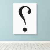 NARK MARK {ironicon} Canvas Afdruk (Insitu (Houten vloer))