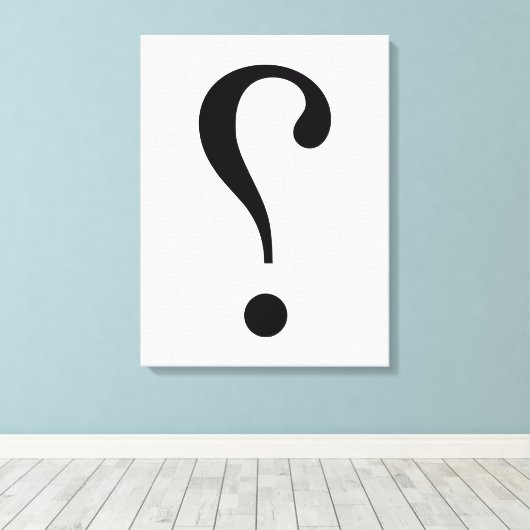 NARK MARK {ironicon} Canvas Afdruk (Insitu (Houten vloer))