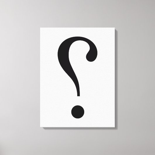 NARK MARK {ironicon} Canvas Afdruk (Voorkant)