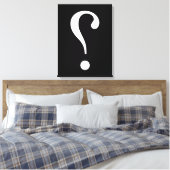 NARK MARK {ironicon} Canvas Afdruk (Insitu (Slaapkamer))