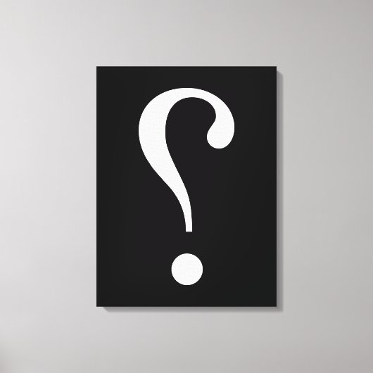 NARK MARK {ironicon} Canvas Afdruk (Voorkant)