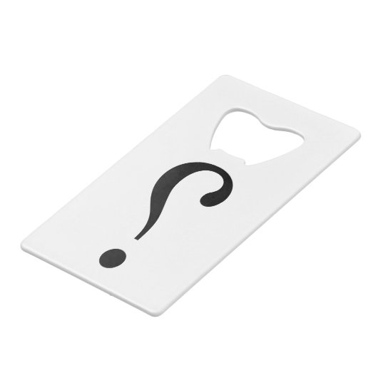 NARK MARK {ironicon} Creditkaart Flessenopener (Achterkant Gekanteld)