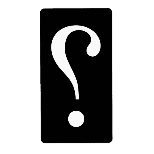 NARK MARK {ironicon} Etiket (Voorkant)