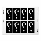 NARK MARK {ironicon} Etiket (Full Sheet)