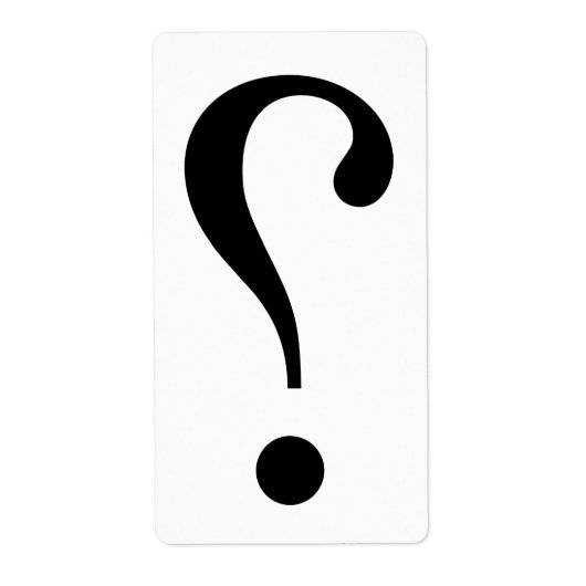 NARK MARK {ironicon} Etiket (Voorkant)