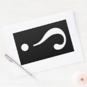 NARK MARK {ironicon} Rechthoekige Sticker (Envelop)