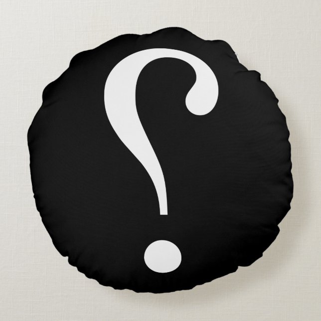 NARK MARK {ironicon} Rond Kussen (Achterkant)