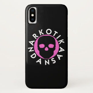 NARKOTIKA LIV Bubble Gum hoesje iPhone X zwart N3
