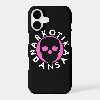NARKOTIKA LIV Bubble Gum hoesje iPhone X zwart N3