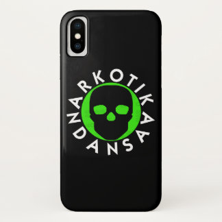 NARKOTIKA LIV Forest hoesje iPhone X zwart N3