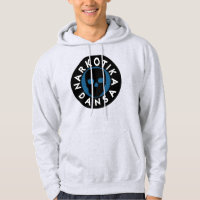NARKOTIKA LIV Steel Hooded Sweatshirt N7