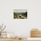 Narni, de brug van Augustus over de Nera Poster (Keuken)