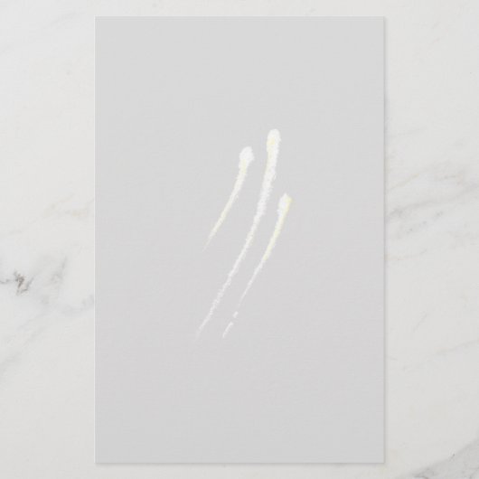 Narnia Angel, vrede! Briefpapier (Achterkant)