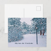 Narnia geïnspireerde Post Kaart (Voorkant / Achterkant)