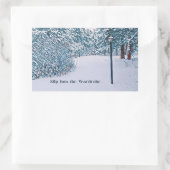 Narnia geïnspireerde Sticker (Tas)