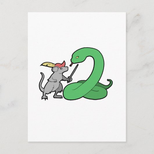 Narnia MvP Logo Briefkaart (Voorkant)