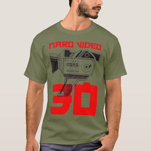 Naro Video Since 1989 Camera Graphic T T-shirt (Voorkant)