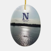 Narragansett Boat Club Tree Ornament (Voorkant)