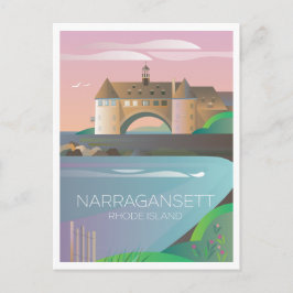 Narragansett-Briefkaart Briefkaart