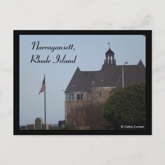 Narragansett, Briefkaart Rhode Island (Voorkant)