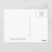 Narragansett Home Front Afbeelding Briefkaart (Achterkant)