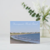 Narragansett, Rhode ... Briefkaart (Staand voorkant)
