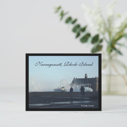 Narragansett, Rhode Island Briefkaart (Staand voorkant)
