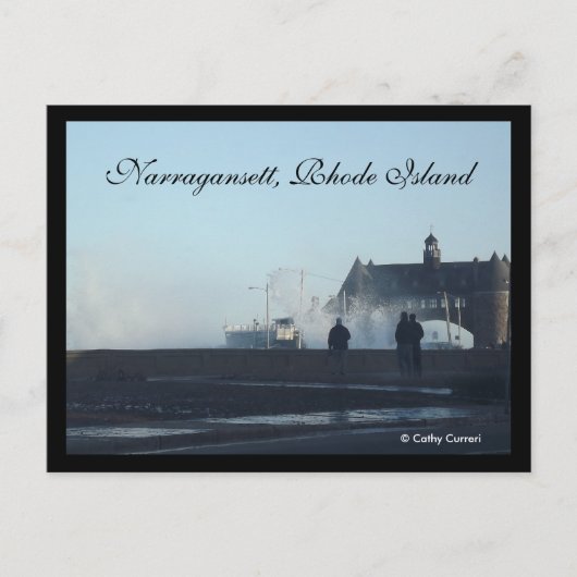 Narragansett, Rhode Island Briefkaart (Voorkant)