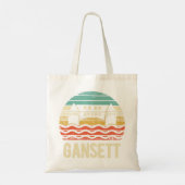 Narragansett - Rhode Island Gansett Retro  Tote Bag (Achterkant)