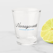 Narragansett Rhode Island Shot Glas (Voorkant)