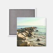 Narragansett Rhode Island strandmagneet Magneet (Voorkant / Achterkant)