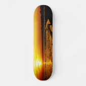 Narragansett Sunset Skateboard (Voorkant)