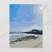 Narragansett Town Beach Rhode Island Schilderij Briefkaart (Voorkant)