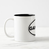 Narragansett. Tweekleurige Koffiemok (Links)