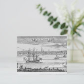 Narrative and Critical History of America" Briefkaart (Staand voorkant)