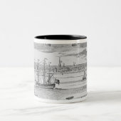 Narrative and Critical History of America" Tweekleurige Koffiemok (Center)