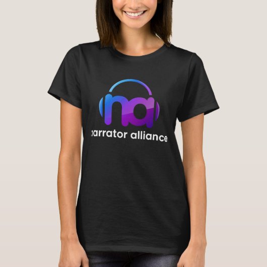 Narrator Alliance Black T-Shirt (Voorkant)