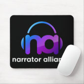 Narrator Alliance Mousepad Muismat (Met muis)