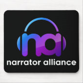 Narrator Alliance Mousepad Muismat (Voorkant)