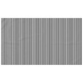 Narrow Black en White Stripes Pattern Tafelkleed (Voorkant (Horizontaal))