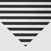 Narrow Black en White Stripes Pattern Tissuepapier (Detail)