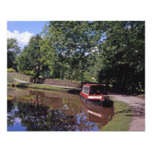 Narrow Boat Peak Forest Canal Marple