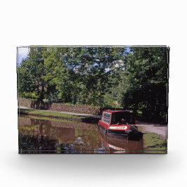 Narrow Boat Peak Forest Canal Marple Fotoblokken